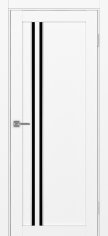Полотно Турин  525АПС SC белый снежный Размер 700х2000мм Покрытие Экошпон Стекло Черное